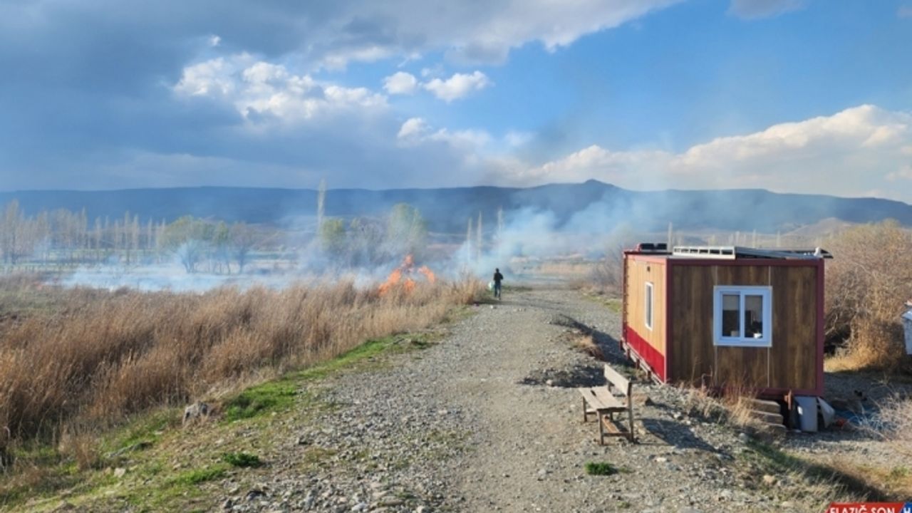 Iğdır'daki Aras Kuş Cenneti yangında zarar gördü