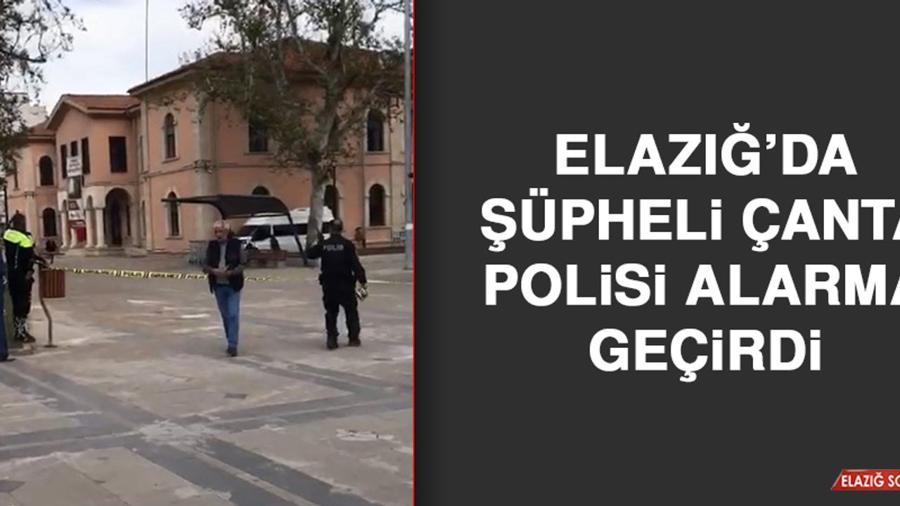 Polisi Görünce Bırakıp Kaçtığı Çanta Fünyeyle Patlatıldı