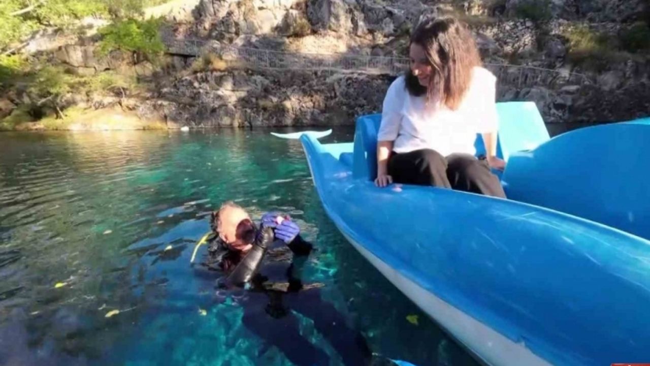 Eşine yaptığı sürprizle tüm erkekleri zora soktu