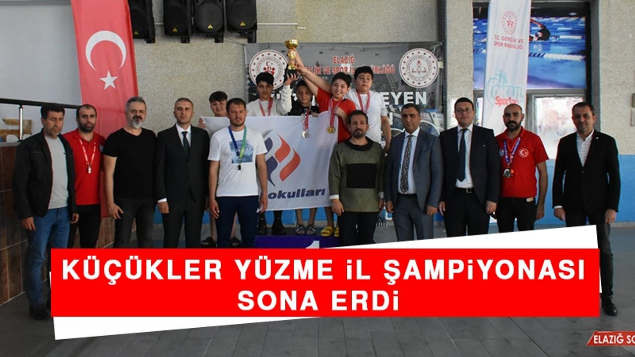  Küçükler Yüzme İl Şampiyonası Sona Erdi