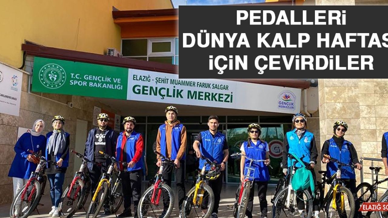 Pedalleri Dünya Kalp Haftası İçin Çevirdiler