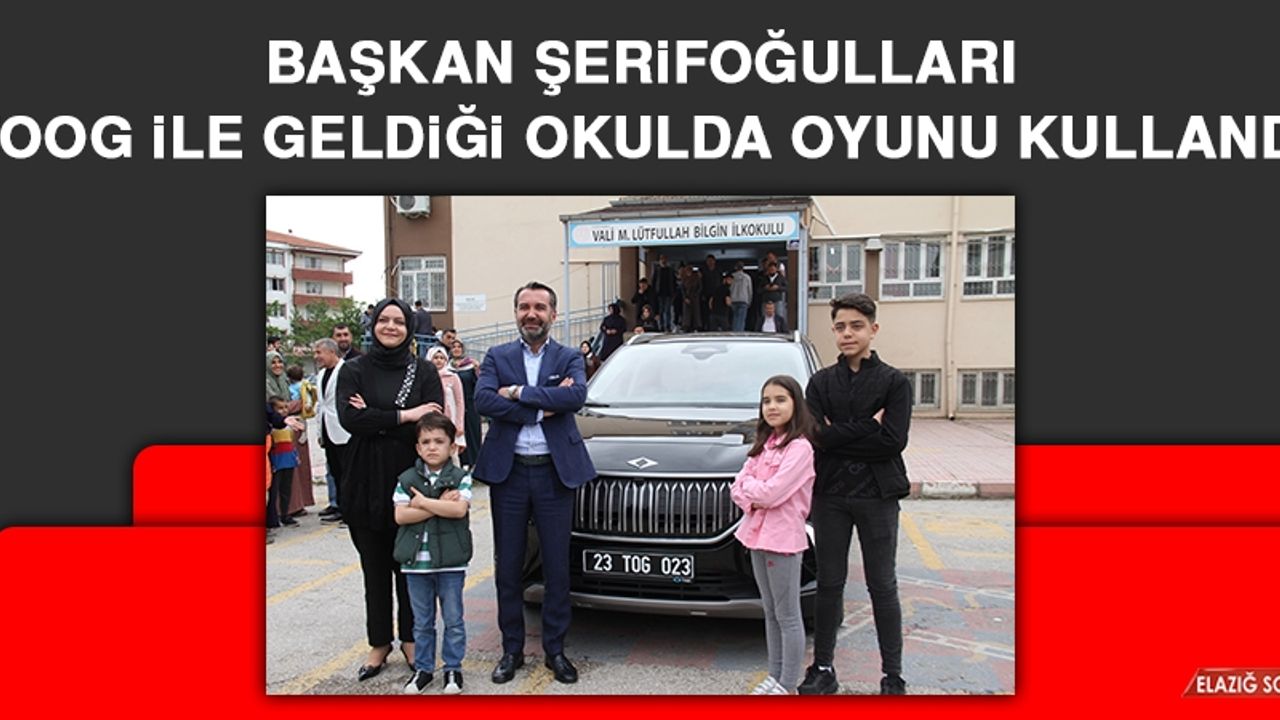 Başkan Şerifoğulları, TOOG İle Geldiği Okulda Oyunu Kullandı