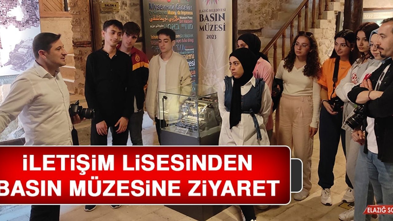 İletişim Lisesinden Basın Müzesine Ziyareti