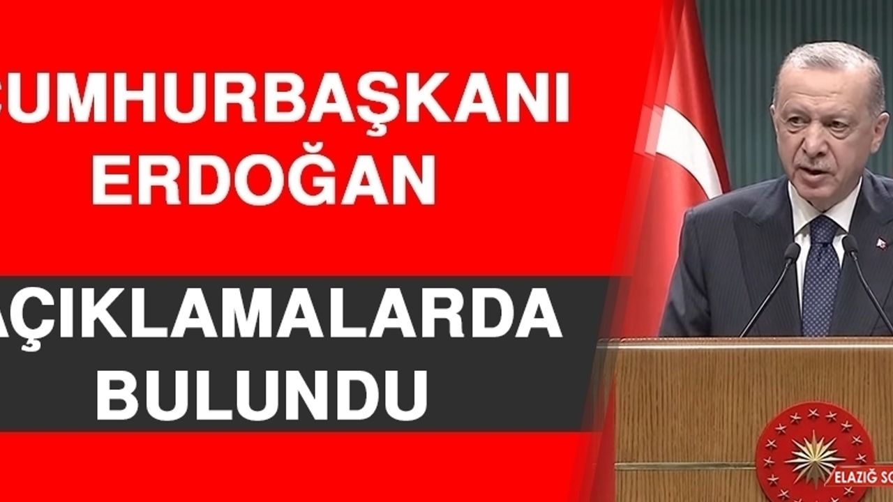 Cumhurbaşkanı Erdoğan: Bayram Tatilini 9 Gün Olarak Belirledik