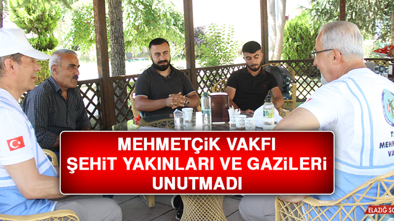 Mehmetçik Vakfı, Şehit Yakınları Ve Gazileri Unutmadı