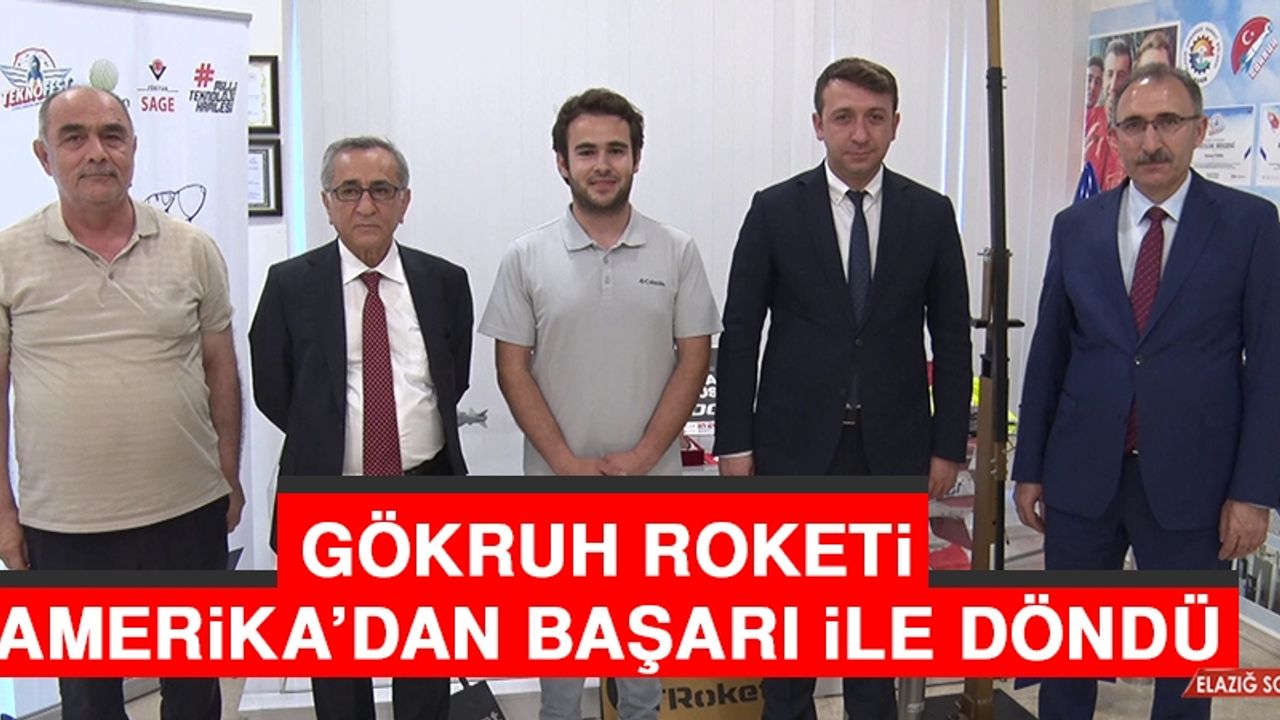 Gökruh Roketi, Amerika’dan Başarı İle Döndü