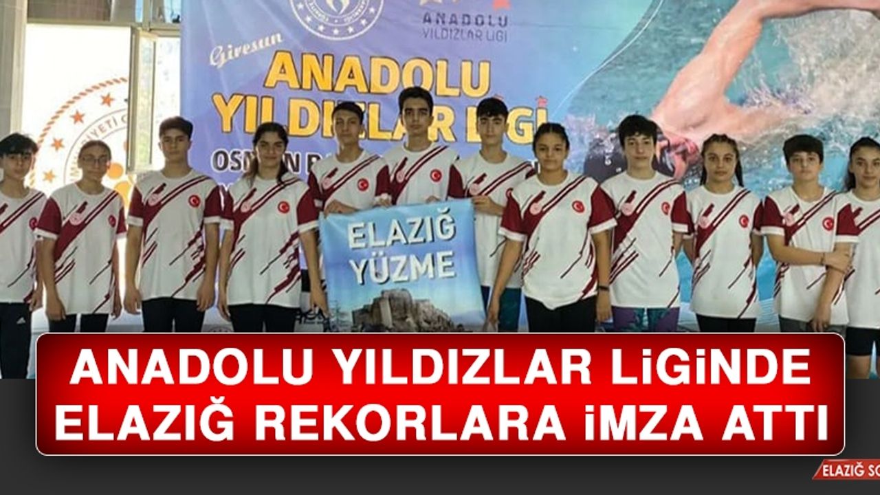Anadolu Yıldızlar Liginde Elazığ Rekorlara İmza Attı