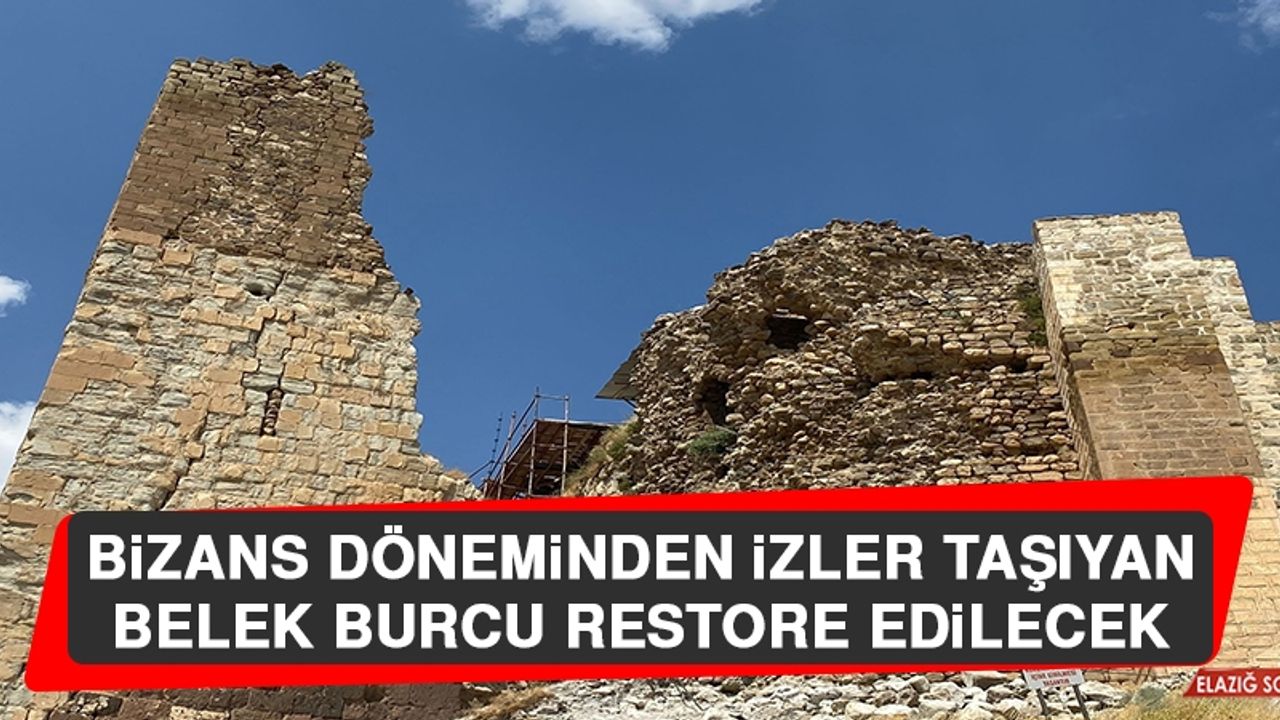 Bizans Döneminden İzler Taşıyan Belek Burcu Restore Edilecek