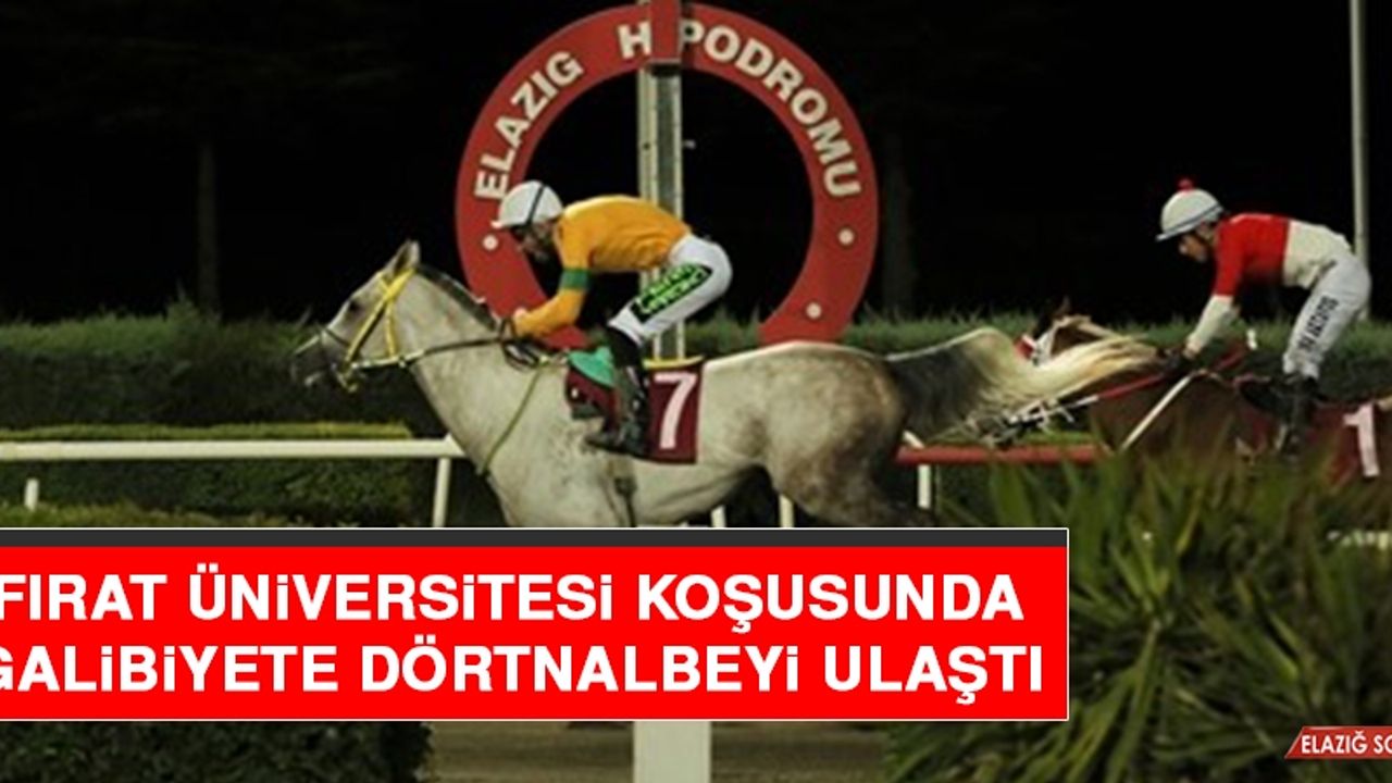 Fırat Üniversitesi Koşusunda Galibiyete Dörtnalbeyi Ulaştı