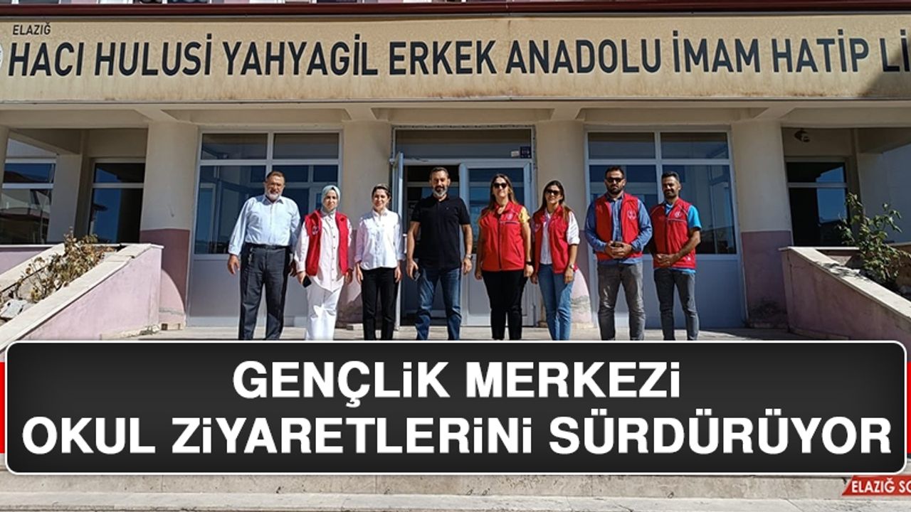 Gençlik Merkezi Okul Ziyaretlerini Sürdürüyor