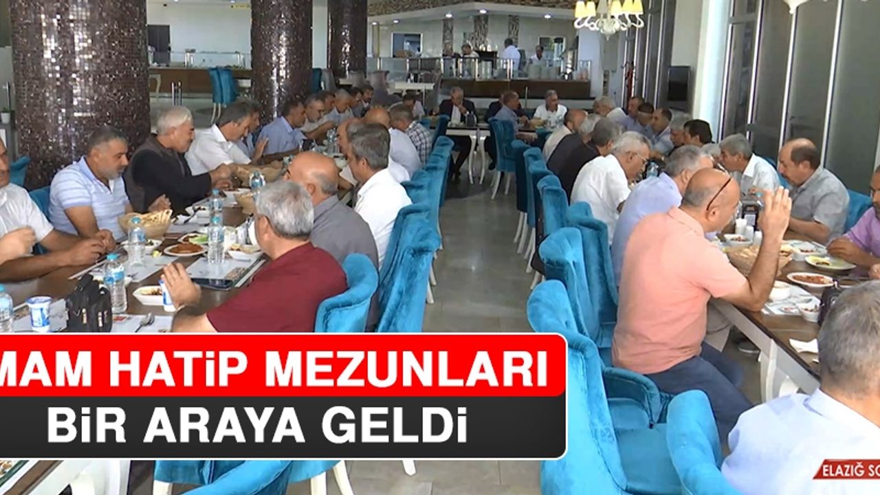 İmam Hatip Mezunları Bir Araya Geldi