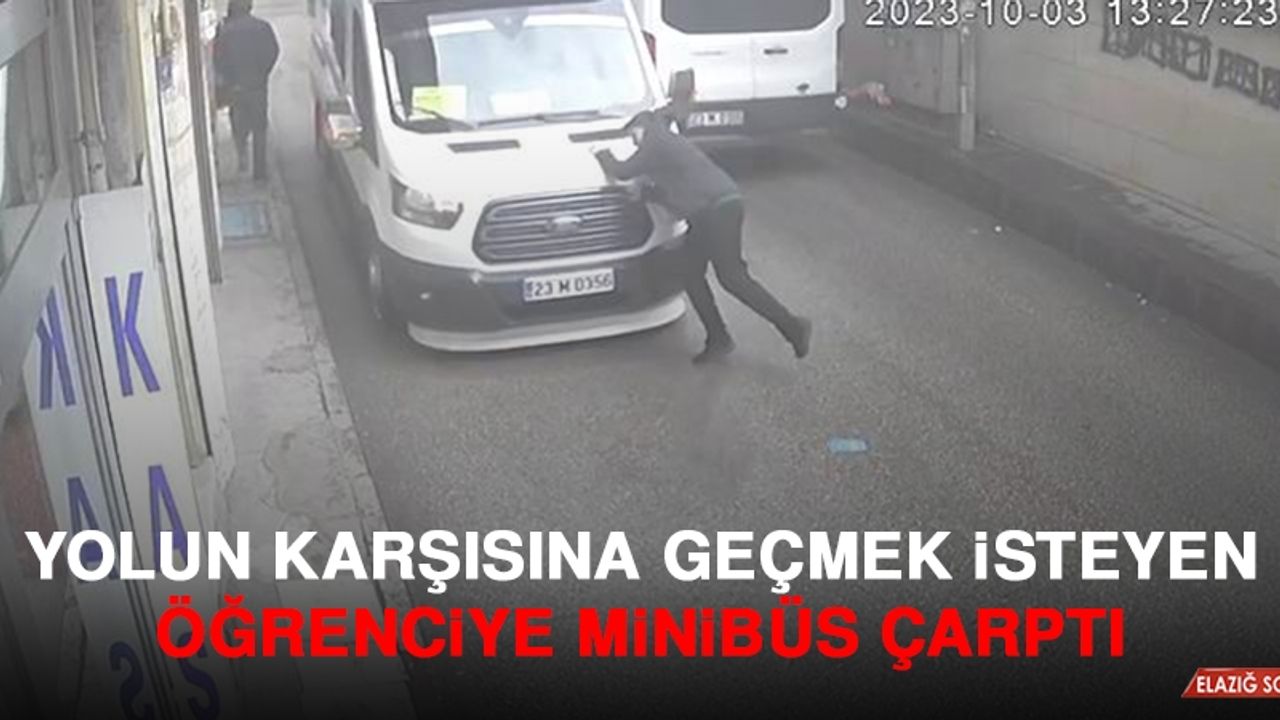 Yolun Karşısına Geçmek İsteyen Öğrenciye Minibüs Çarptı