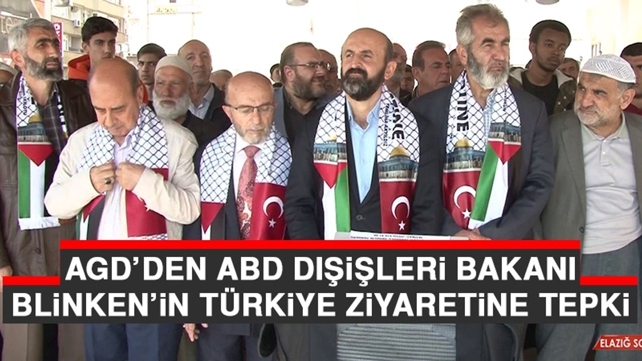 AGD’den ABD Dışişleri Bakanı Blinken’in Türkiye Ziyaretine Tepki