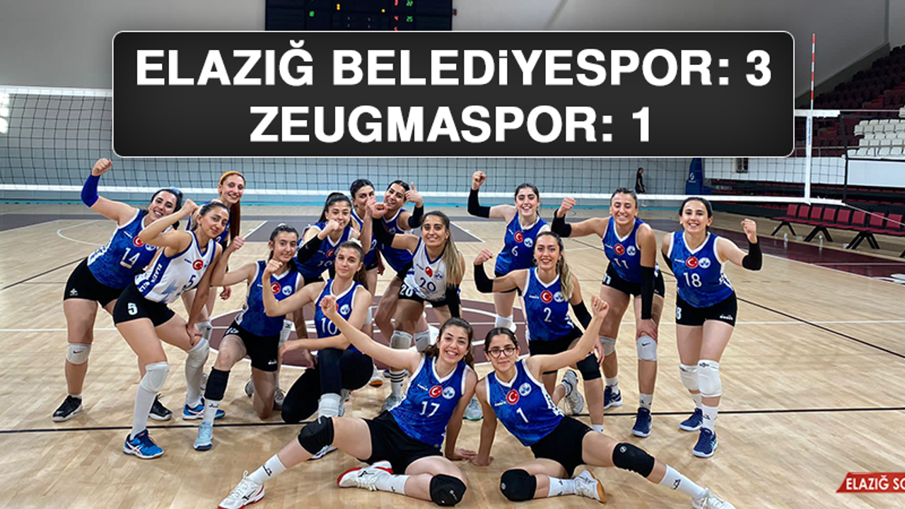 Elazığ Belediyespor 3 - 1 Zeugmaspor