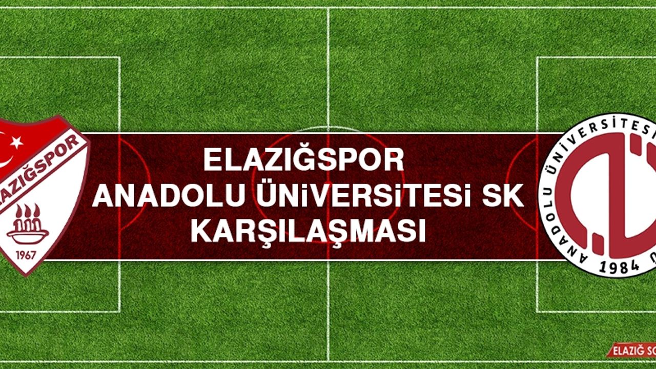 Elazığspor: 3 - Anadolu Üniversitesi SK: 2