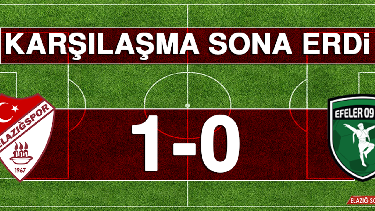 Elazığspor - Efeler 09 Spor Karşılaşması