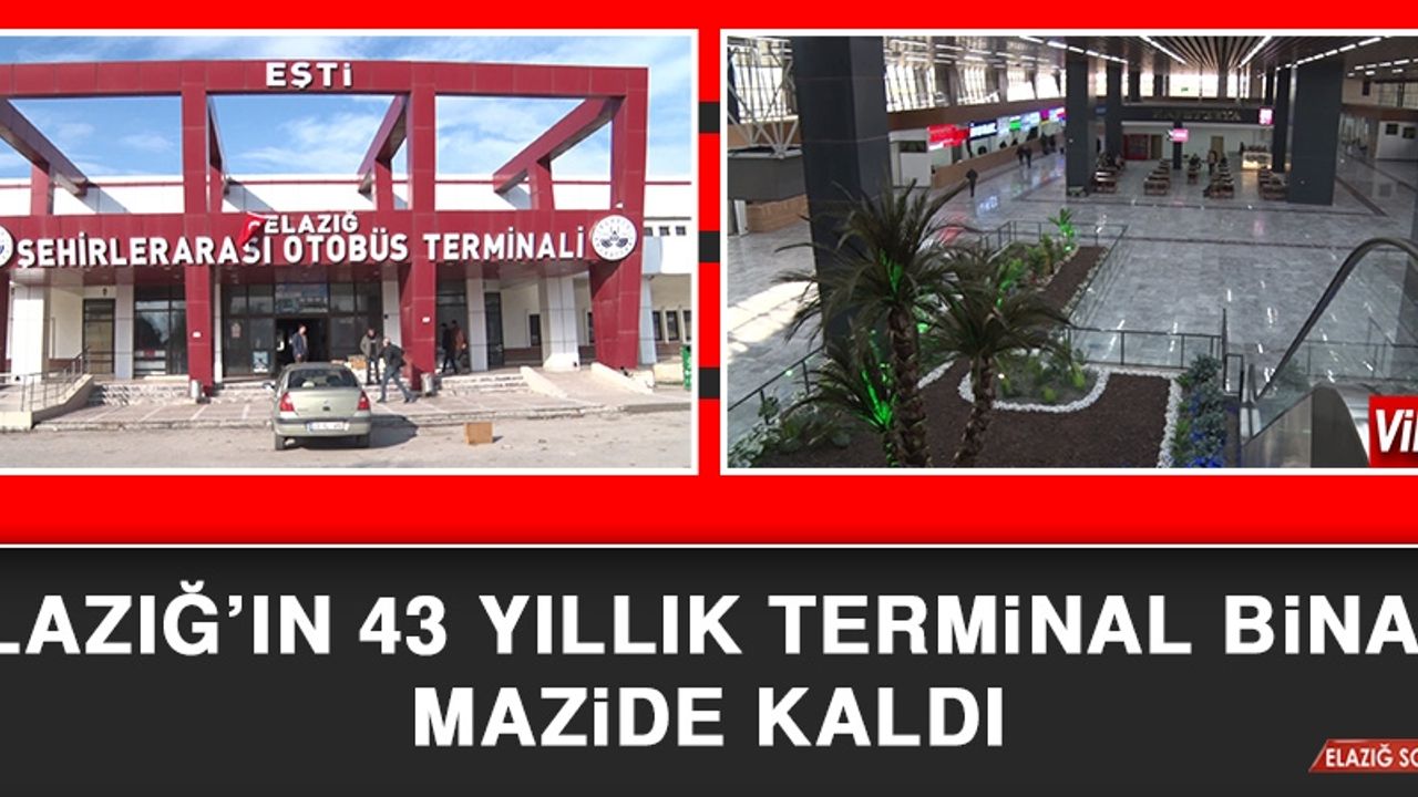 43 Yıllık Terminal Binası Mazide Kaldı