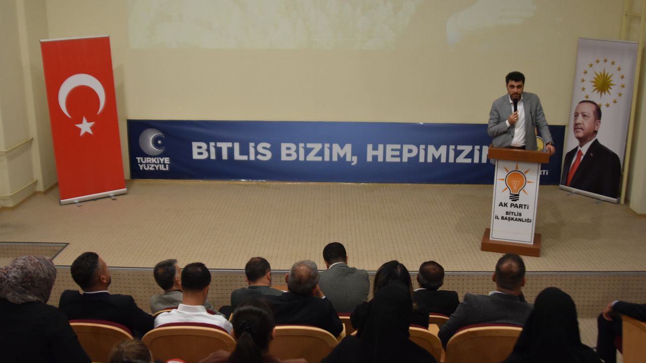 Bitlis'te 'Yeşil Dönüşüm ve İklim Farkındalığı' programı yapıldı