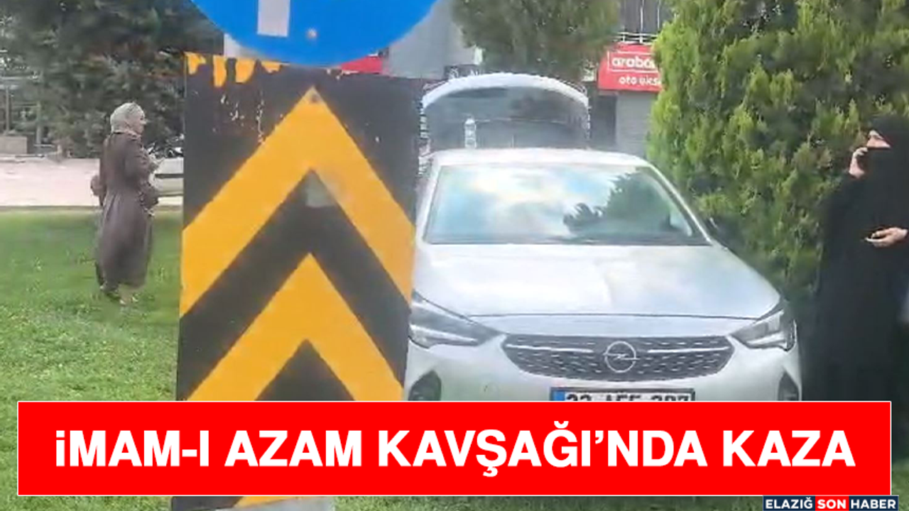 İmam-ı Azam Kavşağı’nda Kaza