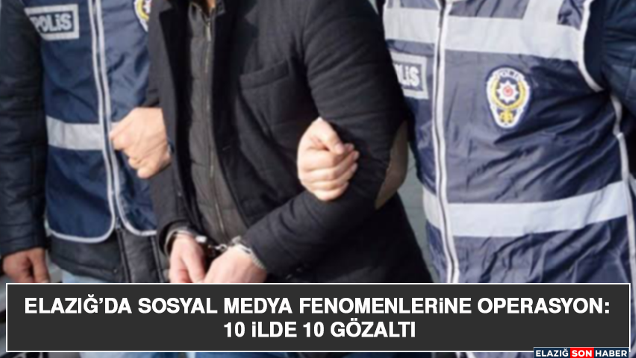 Sosyal medyada kavga ve tehdit içerikli yayınlara 10 ilde operasyon: 10 gözaltı