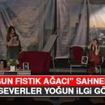 “Solgun Fıstık Ağacı” Sahnelendi, Sanatseverler Yoğun İlgi Gösterdi