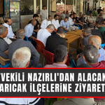 Milletvekili Nazırlı, Alacakaya ve Arıcak İlçelerini Ziyaret Etti