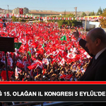 MHP Elazığ 15. Olağan İl Kongresi 5 Eylül’de Yapılacak