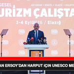 Bakan Ersoy’dan Harput İçin UNESCO Mesajı