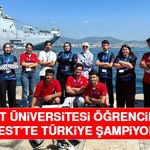 Fırat Üniversitesi Öğrencileri TEKNOFEST’te Türkiye Şampiyonu Oldu