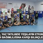 Çocuklar, Yaz Tatilinde Yeşilayın Etkinlikleriyle Teknoloji Bağımlılığına Karşı Bilinçlendiriliyor