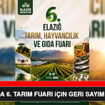 Elazığ’da 6. Tarım Fuarı İçin Geri Sayım Başladı