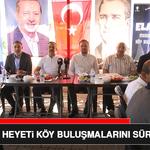 AK Parti Heyeti Köy Buluşmalarını Sürdürüyor