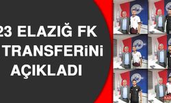 23 Elazığ FK 6 Transferini Açıkladı