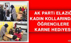 AK Parti Elazığ Kadın Kollarından Öğrencilere Karne Hediyesi