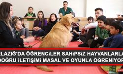 Elazığ'da Öğrenciler Sahipsiz Hayvanlarla Doğru İletişimi Masal ve Oyunla Öğreniyor