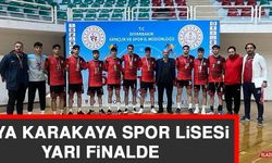Kaya Karakaya Spor Lisesi Yarı Finalde