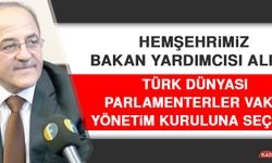 Şuay Alpay Türk Dünyası Parlamenterler Vakfı Yönetim Kuruluna Seçildi