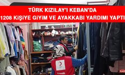 Türk Kızılay'ı Keban'da 1208 Kişiye Giyim ve Ayakkabı Yardımı Yaptı