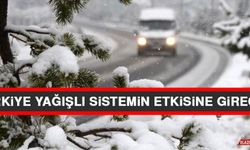 Türkiye Yağışlı Sistemin Etkisine Girecek