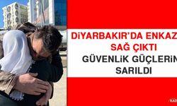 Diyarbakır’da Enkazdan Sağ Çıktı Güvenlik Güçlerine Sarıldı