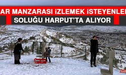 Kar Manzarası İzlemek İsteyenler Soluğu Tarihi Mahallede Alıyor