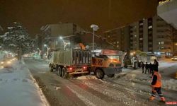 Tatvan’da karla mücadele çalışmaları aralıksız sürüyor