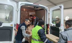 Bozüyük Belediyesi’nden deprem bölgesine mont yardımı