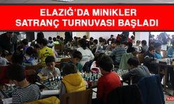 Elazığ'da Minikler Satranç Turnuvası Başladı