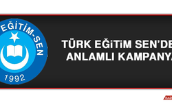 Türk Eğitim Sen’den Anlamlı Kampanya
