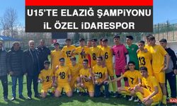 U15’te Elazığ Şampiyonu İl Özel İdarespor