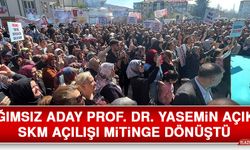 Elazığlılar Bağımsız Aday Prof. Dr. Yasemin Açık’ı SKM Açılışında Bağrına Bastı