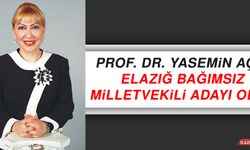 Prof. Dr. Yasemin Açık, Elazığ Bağımsız Milletvekili Adaylığı İçin Müracaatını Yaptı