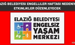 Elazığ Belediyesi Engelliler Haftası Nedeniyle Etkinlikler Düzenleyecek