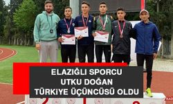 Elazığlı Sporcu Utku Doğan Türkiye 3.sü Oldu